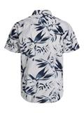 JJHONOLULU AOP SHIRT SS cloud dancer