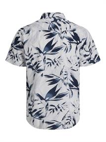JJHONOLULU AOP SHIRT SS cloud dancer