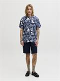 JJHONOLULU AOP SHIRT SS navy blazer