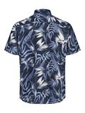 JJHONOLULU AOP SHIRT SS navy blazer