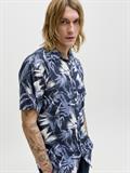 JJHONOLULU AOP SHIRT SS navy blazer