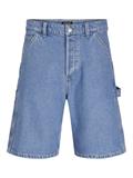 JJIALEX JJCARPENTER SHORTS SQ 889 light blue denim