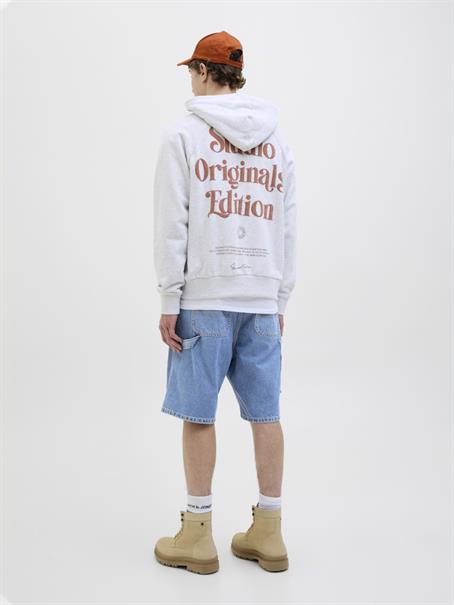 JJIALEX JJCARPENTER SHORTS SQ 889 light blue denim