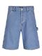JJIALEX JJCARPENTER SHORTS SQ 889 light blue denim