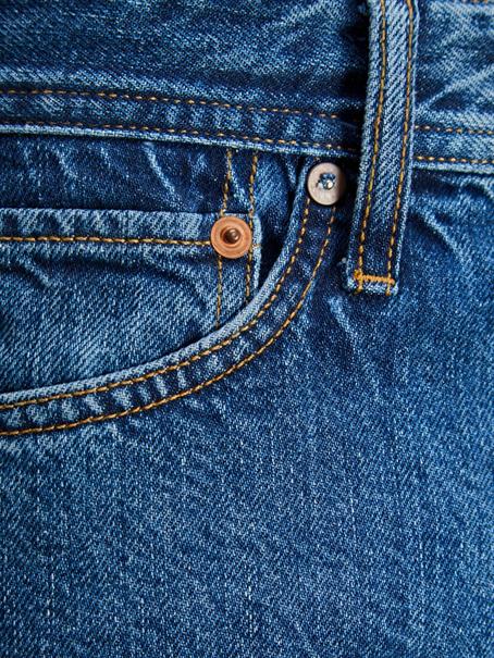 JJICHRIS JJORIGINAL SHORTS CJ 620 SN blue denim