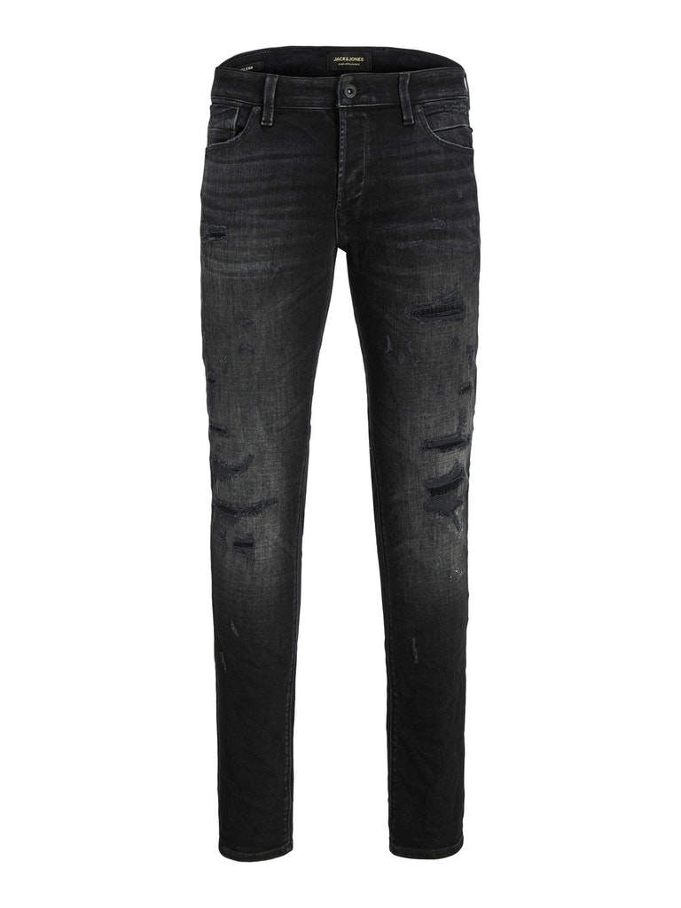 Jack & Jones Herren Jeans 12219593 Black Denim
