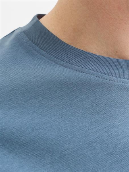 JJINDIANA TEE SS CREW NECK LN blue mirage