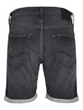 JJIRICK JJICON I.K. SHORTS GE 062 SN black denim