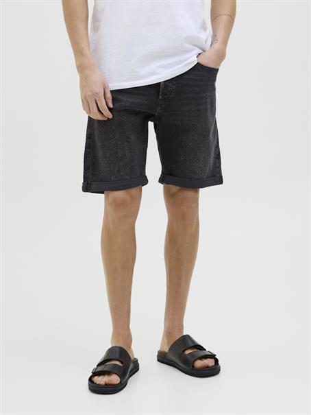 JJIRICK JJORIGINAL SHORTS AM 360 SN black denim