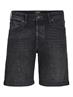 JJIRICK JJORIGINAL SHORTS AM 360 SN black denim