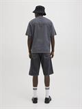 JJIRON JJORIGINAL SHORTS SQ 730 SN black denim