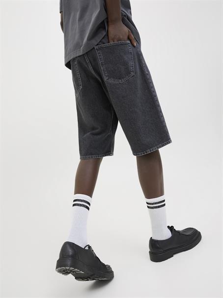 JJIRON JJORIGINAL SHORTS SQ 730 SN black denim