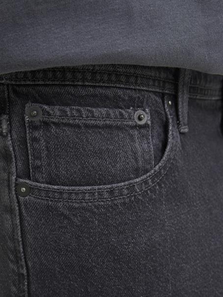 JJIRON JJORIGINAL SHORTS SQ 730 SN black denim