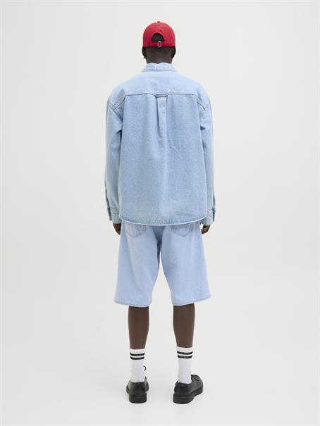 JJIRON JJORIGINAL SHORTS SQ 730 SN blue denim