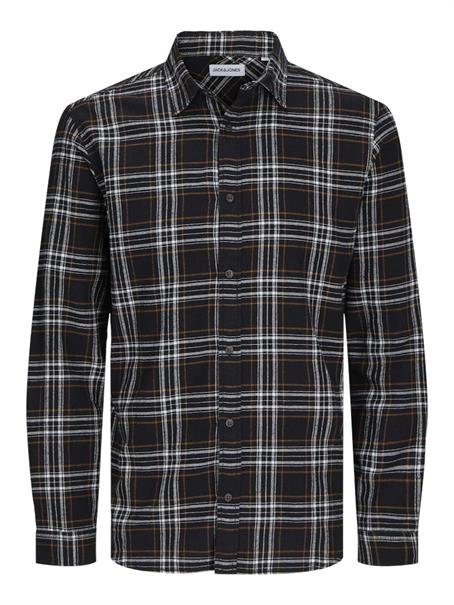 JJJOSHUA FALL FLANNEL SHIRT LS black