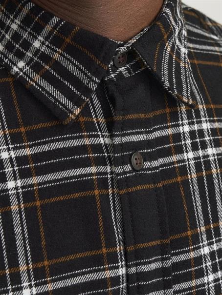 JJJOSHUA FALL FLANNEL SHIRT LS black