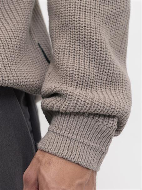 JJKAITO KNIT CREW NECK BF atmosphere