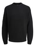 JJKAITO KNIT CREW NECK BF black