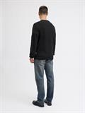 JJKAITO KNIT CREW NECK BF black