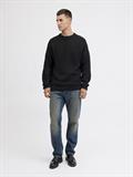 JJKAITO KNIT CREW NECK BF black