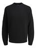 JJKAITO KNIT CREW NECK BF black