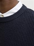 JJKAITO KNIT CREW NECK BF sky captain