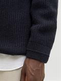 JJKAITO KNIT CREW NECK BF sky captain