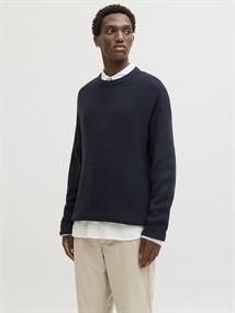 JJKAITO KNIT CREW NECK BF sky captain