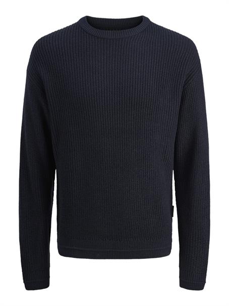 JJKAITO KNIT CREW NECK BF sky captain