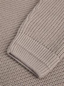 JJKAITO KNIT HALF ZIP BF atmosphere