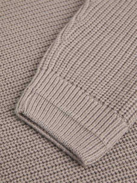 JJKAITO KNIT HALF ZIP BF atmosphere