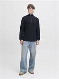JJKAITO KNIT HALF ZIP BF sky captain