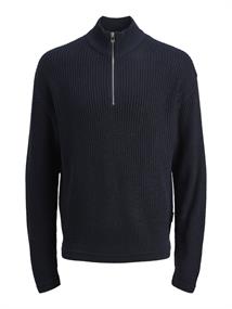 JJKAITO KNIT HALF ZIP BF sky captain