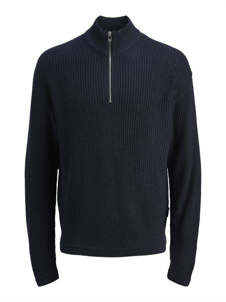 JJKAITO KNIT HALF ZIP BF sky captain