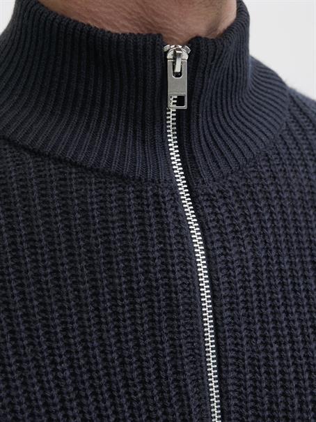 JJKAITO KNIT HALF ZIP BF sky captain