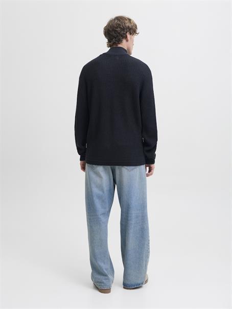 JJKAITO KNIT HALF ZIP BF sky captain