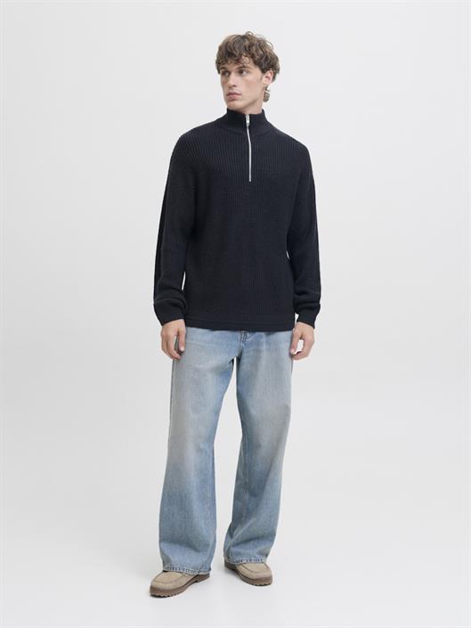 jjkaito-knit-half-zip-bf-sky-captain