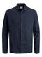 JJLOGAN AUTUMN SOLID SHIRT LS GER navy blazer