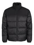 JJMOON STAND COLLAR PUFFER black