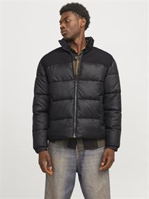 JJMOON STAND COLLAR PUFFER black