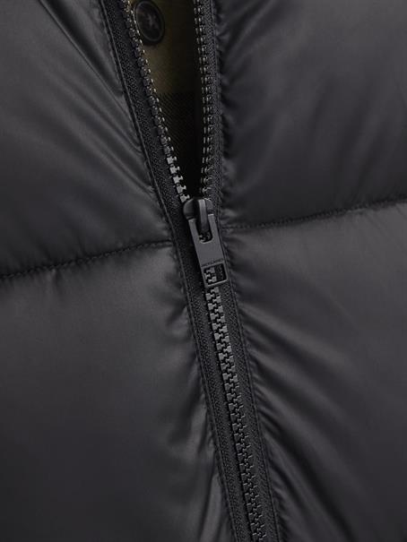 JJMOON STAND COLLAR PUFFER black