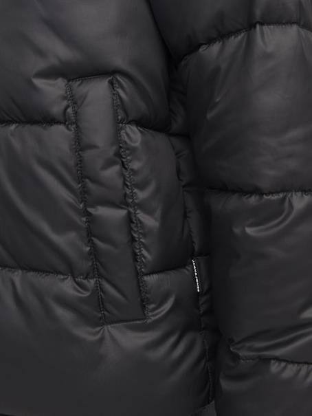 JJMOON STAND COLLAR PUFFER black