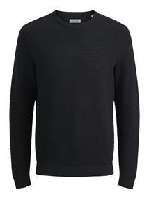 JJOTTO KNIT CREW NECK AW25 SN black1