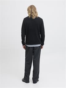 JJOTTO KNIT CREW NECK AW25 SN black1