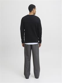 JJOTTO KNIT CREW NECK AW25 SN black1