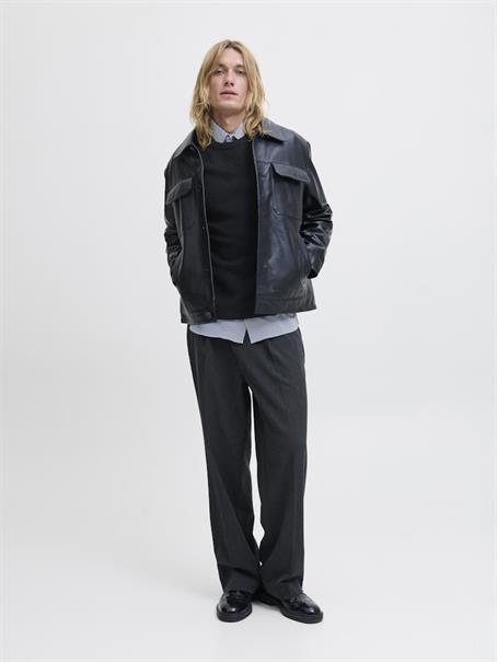 JJOTTO KNIT CREW NECK AW25 SN black1