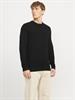 JJOTTO KNIT CREW NECK LN black