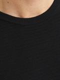 JJOTTO KNIT CREW NECK LN black