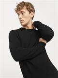 JJOTTO KNIT CREW NECK LN black