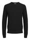 JJOTTO KNIT CREW NECK LN black